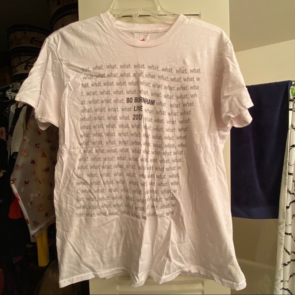 Bo Burnham “what.” 2013 Live Tour T-shirt